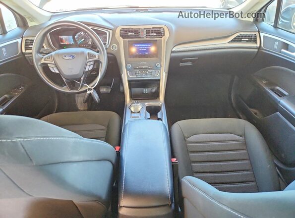 3FA6P0HD7LR154129 2020 FORD FUSION Black Առջևի վահանակի տեսք
