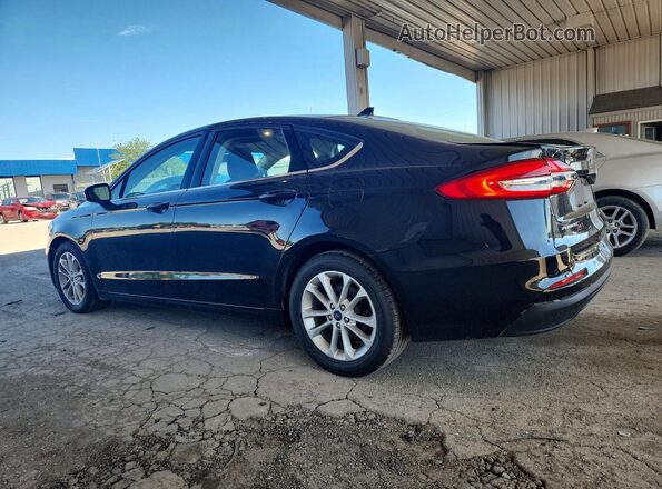 3FA6P0HD7LR154129 2020 FORD FUSION Black Հետևի ձախ