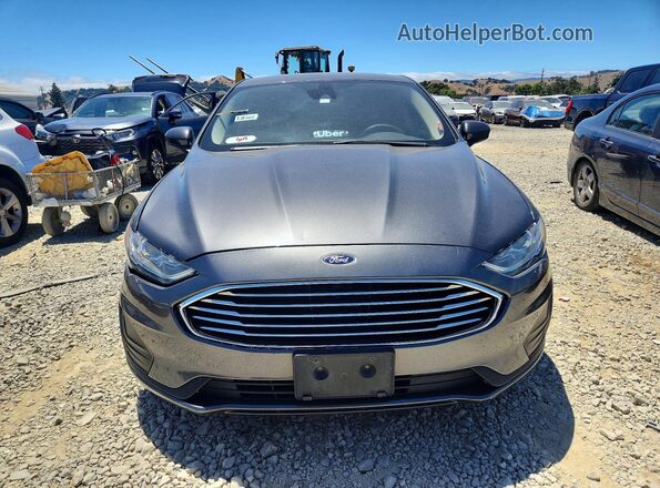 3FA6P0HD7LR189592 2020 FORD FUSION Gray Widok z przodu