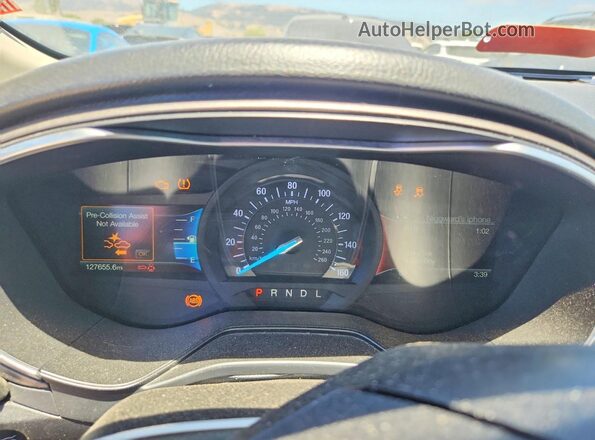 3FA6P0HD7LR189592 2020 FORD FUSION Gray Widok zestawu wskaźników