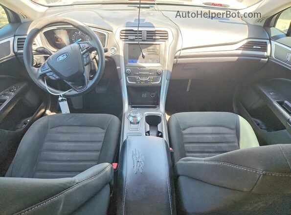 3FA6P0HD7LR189592 2020 FORD FUSION Gray Widok deski rozdzielczej