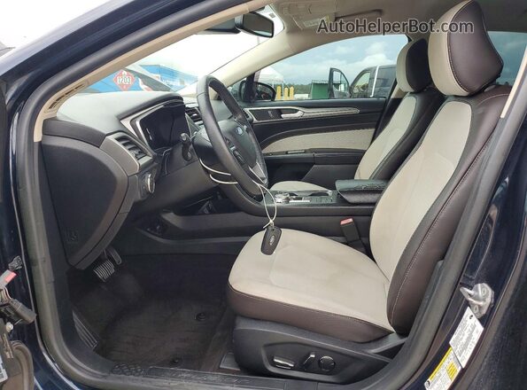 3FA6P0HD7LR198745 2020 FORD FUSION Blue Vista interior delantera