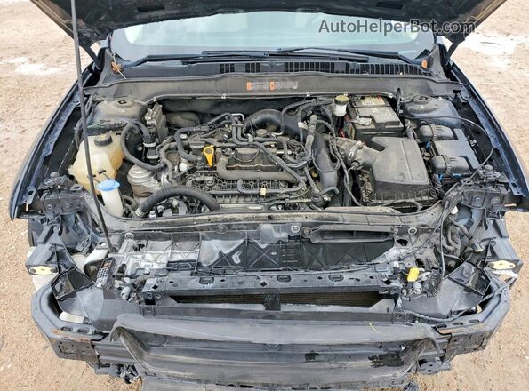 3FA6P0HD7LR198745 2020 FORD FUSION Blue Vista del compartimento del motor