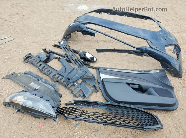 3FA6P0HD7LR198745 2020 FORD FUSION Blue Vista de la etiqueta del VIN