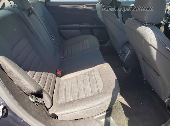 3FA6P0HD7LR221005 2020 FORD FUSION Blue Rear seats view