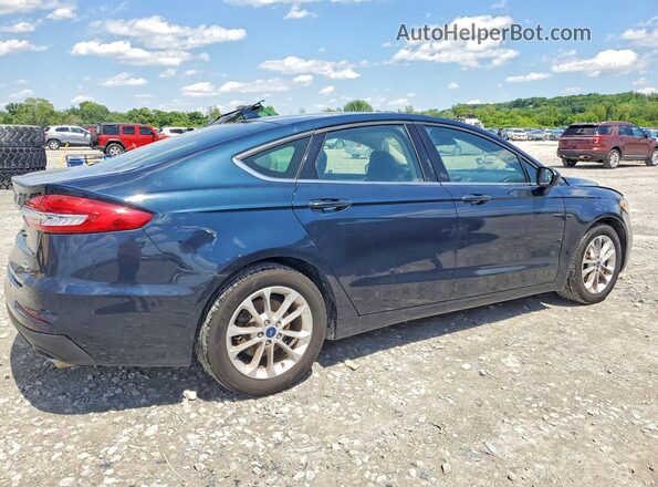 3FA6P0HD7LR221005 2020 FORD FUSION Blue Rear right