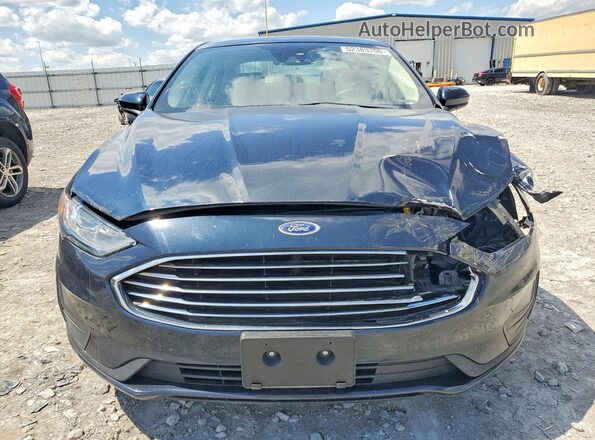 3FA6P0HD7LR221005 2020 FORD FUSION Blue Front view