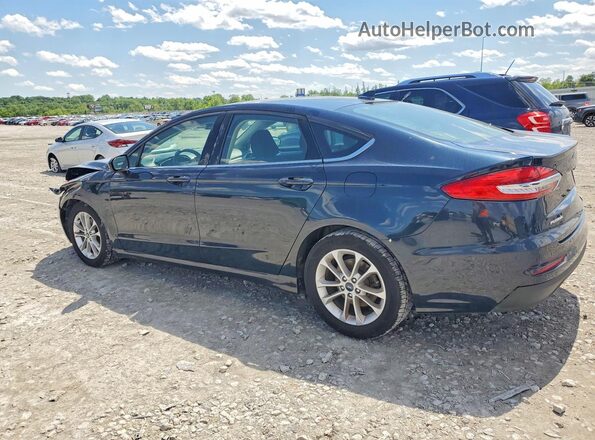 3FA6P0HD7LR221005 2020 FORD FUSION Blue Rear left