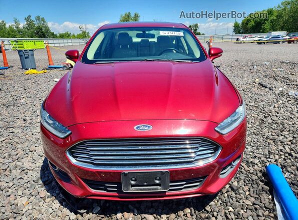 3FA6P0HD8GR153397 2016 FORD FUSION Red Vista frontal