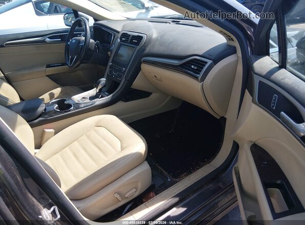 3FA6P0HD8GR170605 2016 FORD FUSION Gray Widok wnętrza z przodu