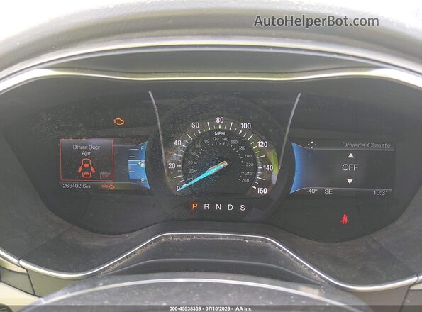 3FA6P0HD8GR170605 2016 FORD FUSION Gray Widok tylnych siedzeń