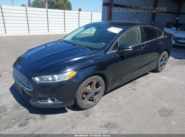 3FA6P0HD8GR291537 2016 FORD FUSION Black Front left