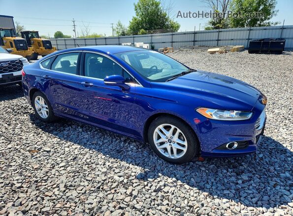 3FA6P0HD8GR299444 2016 FORD FUSION Blue წინა მარჯვენა