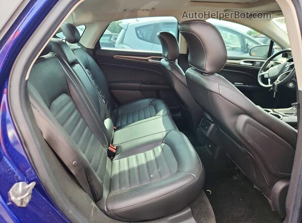 3FA6P0HD8GR385711 2016 FORD FUSION Blue უკანა სავარძლების ხედი