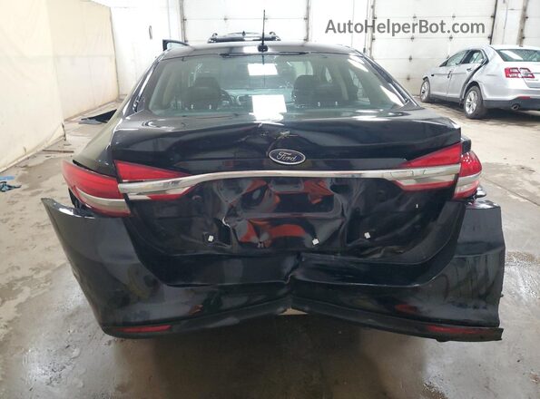 3FA6P0HD8HR272701 2017 FORD FUSION Black Widok z tyłu