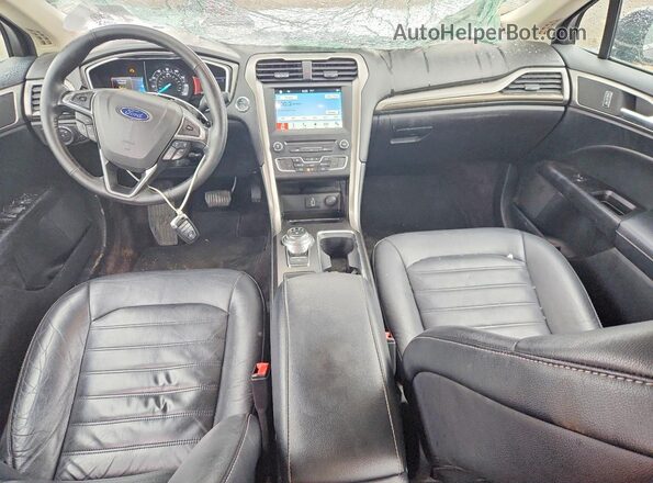 3FA6P0HD8HR316504 2017 FORD FUSION Black Vista del salpicadero