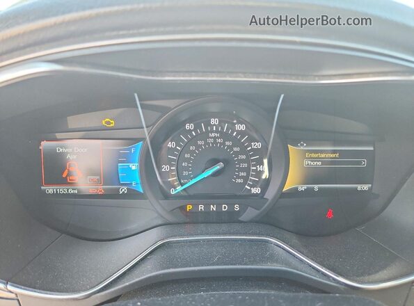 3FA6P0HD8HR328913 2017 FORD FUSION White Սարքավորումների վահանակի տեսք