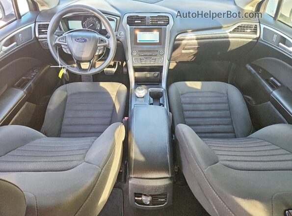 3FA6P0HD8HR328913 2017 FORD FUSION White Առջևի վահանակի տեսք