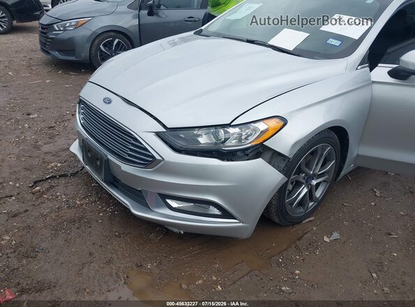 3FA6P0HD8HR353908 2017 FORD FUSION Серебряный Вид спереди
