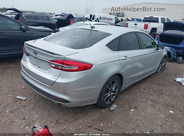 3FA6P0HD8HR353908 2017 FORD FUSION Серебряный Задняя правая четверть