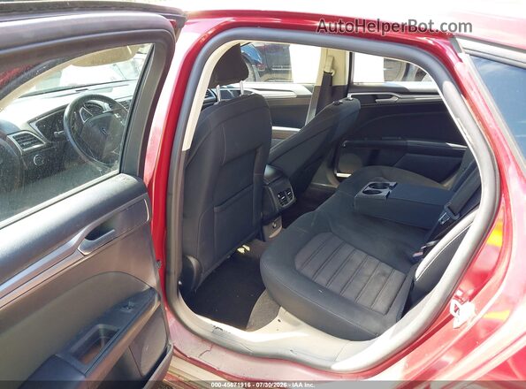 3FA6P0HD8JR160597 2018 FORD FUSION Red VIN კოდის სტიკერის ხედი