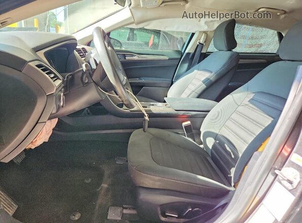 3FA6P0HD8JR178730 2018 FORD FUSION Gray Widok wnętrza z przodu