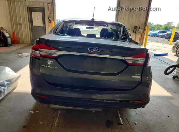 3FA6P0HD8JR178730 2018 FORD FUSION Gray Widok z tyłu