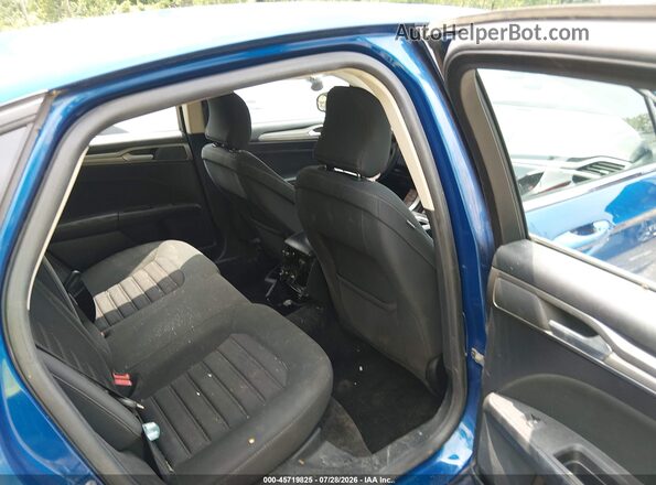 3FA6P0HD8JR193325 2018 FORD FUSION Blue VIN sticker view
