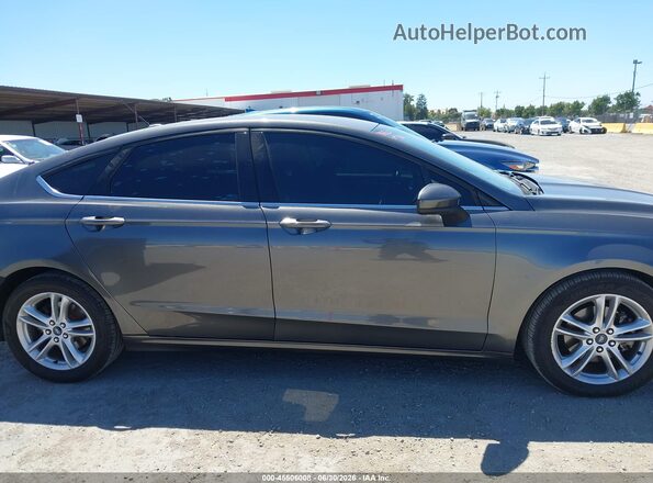 3FA6P0HD8JR241387 2018 FORD FUSION Gray 360 interior view