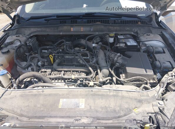 3FA6P0HD8JR260389 2018 FORD FUSION Silver Вид ззаду