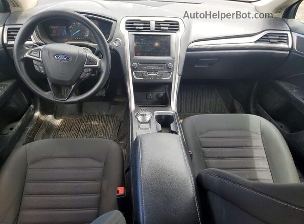 3FA6P0HD8JR266483 2018 FORD FUSION Black Dashboard view
