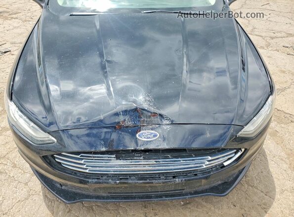 3FA6P0HD8JR266483 2018 FORD FUSION Black Rear interior view