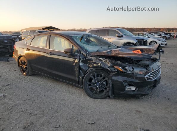 3FA6P0HD8KR178633 2019 FORD FUSION Black Przód prawy