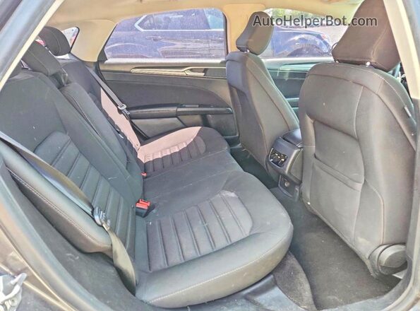 3FA6P0HD8LR123259 2020 FORD FUSION Gray უკანა სავარძლების ხედი