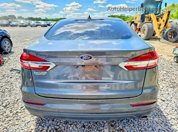 3FA6P0HD8LR123259 2020 FORD FUSION Gray უკანა ხედი