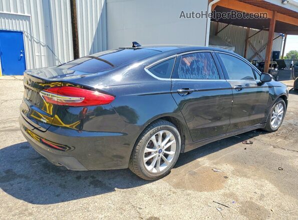 3FA6P0HD8LR147822 2020 FORD FUSION Black Задня права чверть