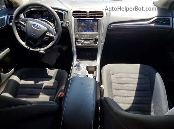 3FA6P0HD8LR147822 2020 FORD FUSION Black Вид панелі приладів