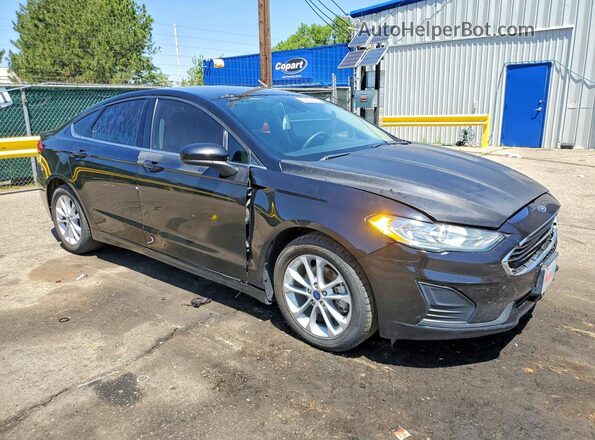 3FA6P0HD8LR147822 2020 FORD FUSION Black Передня права чверть