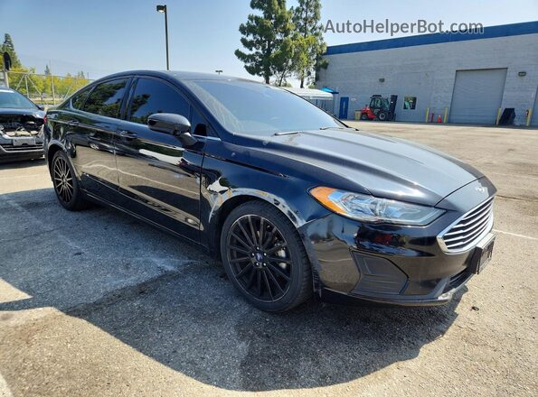 3FA6P0HD8LR149201 2020 FORD FUSION Black Front right