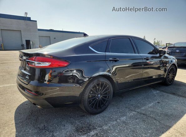 3FA6P0HD8LR149201 2020 FORD FUSION Black Rear right