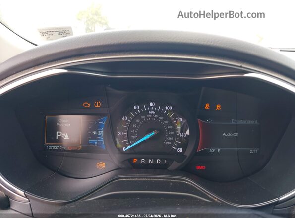 3FA6P0HD8LR161834 2020 FORD FUSION Blue უკანა სავარძლების ხედი