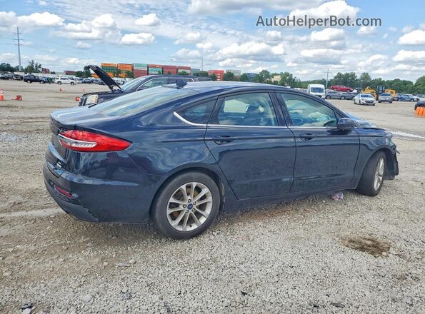 3FA6P0HD8LR165561 2020 FORD FUSION Blue Հետևի աջ