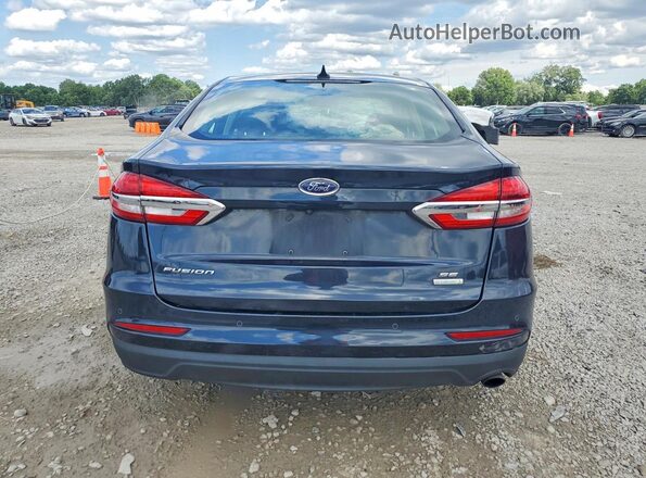3FA6P0HD8LR165561 2020 FORD FUSION Blue Հետևի տեսք