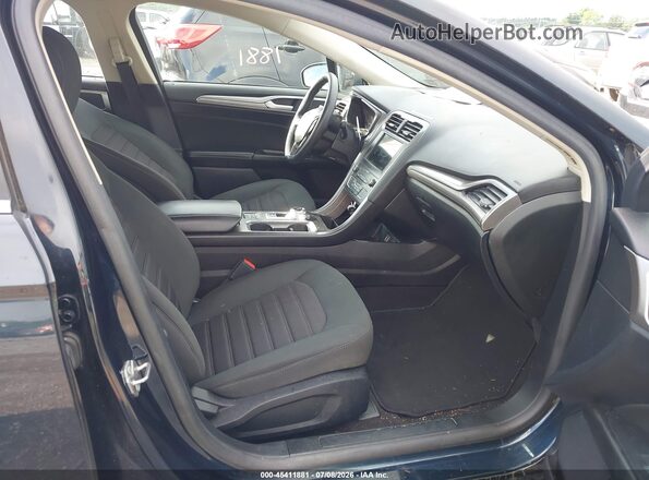 3FA6P0HD8LR248018 2020 FORD FUSION Dark Blue Vista interior delantera