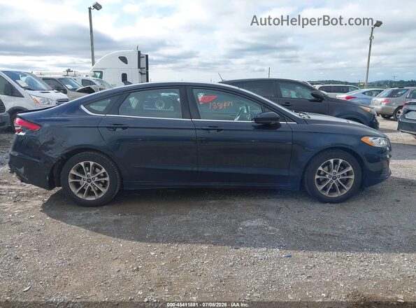 3FA6P0HD8LR248018 2020 FORD FUSION Dark Blue Vista interior trasera