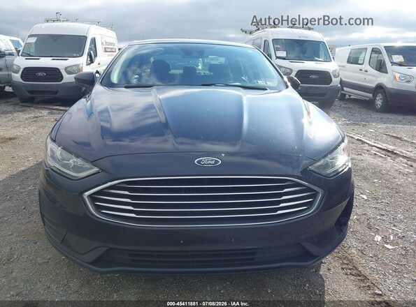3FA6P0HD8LR248018 2020 FORD FUSION Dark Blue Vista del cuadro de instrumentos