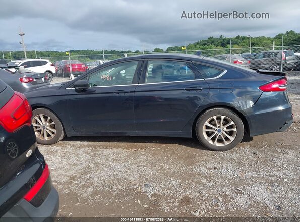 3FA6P0HD8LR248018 2020 FORD FUSION Dark Blue Vista interior de 360 grados