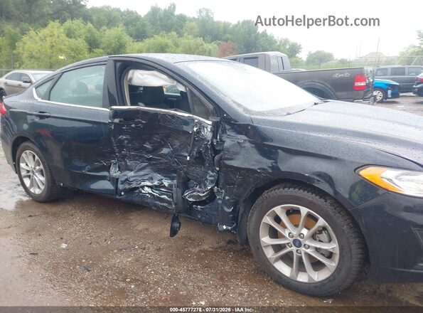 3FA6P0HD8LR256765 2020 FORD FUSION Dark Blue Vista frontal