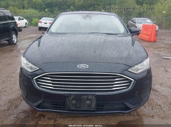 3FA6P0HD8LR256765 2020 FORD FUSION Dark Blue Vista del cuadro de instrumentos