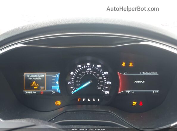 3FA6P0HD8LR256765 2020 FORD FUSION Dark Blue Vista de los asientos traseros